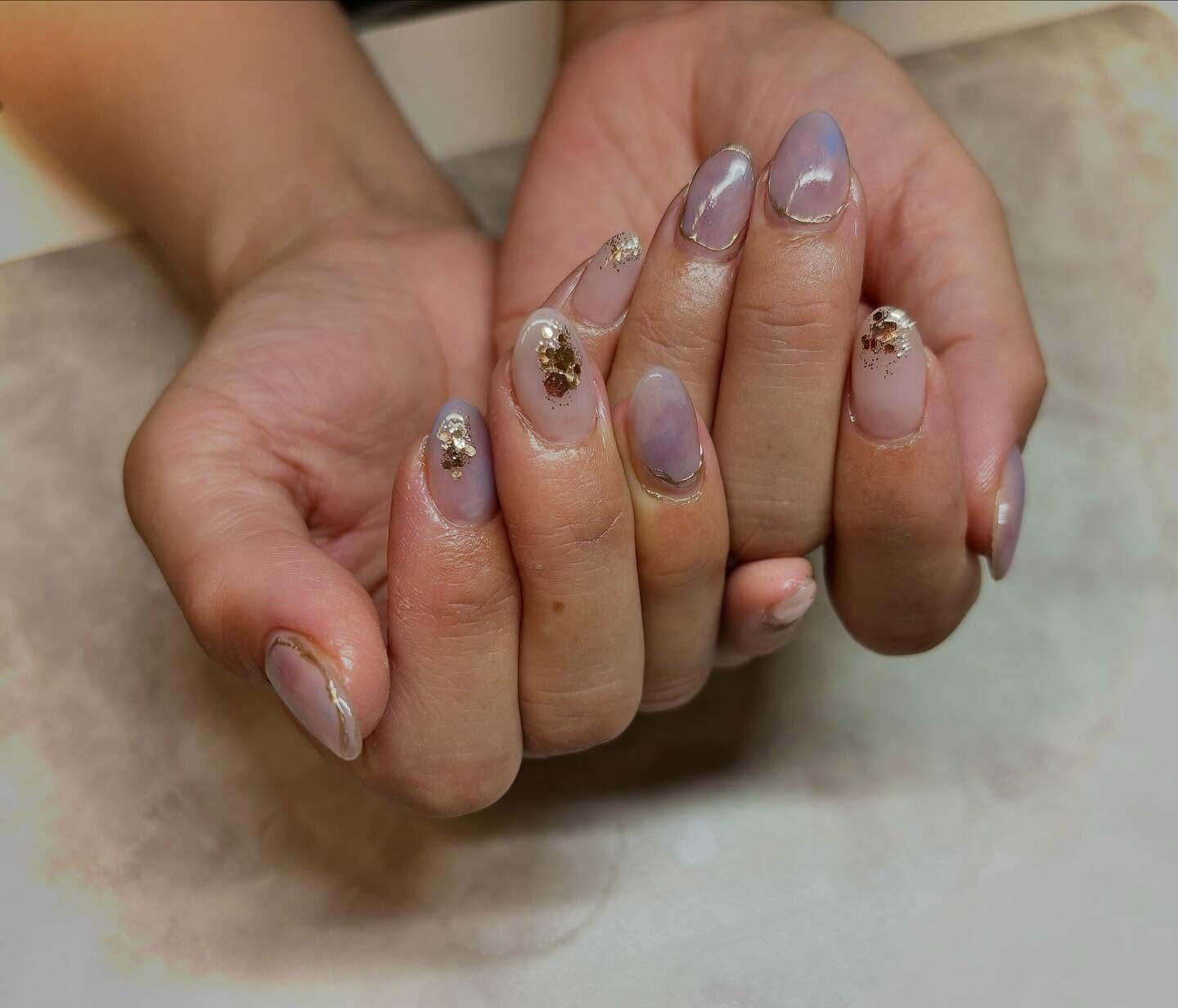 ✨お客様のご希望デザインネイル💅