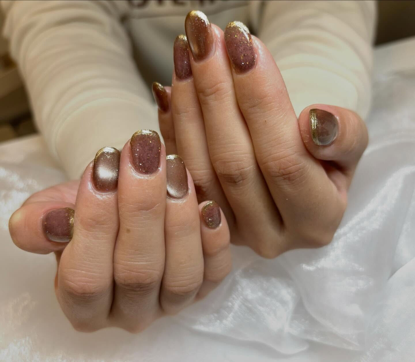 秋冬にぴったりのネイルデザイン☺️🍂✨